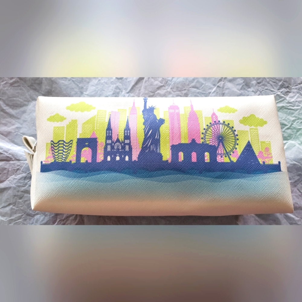 Cityscape OCS Designs Cosmetic Bag- NWT